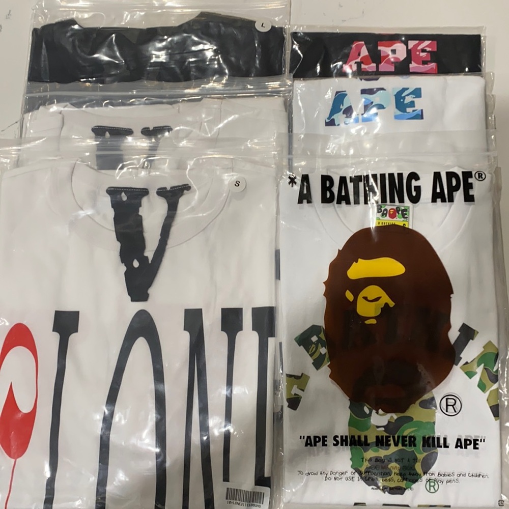 Bape camouflage S/M bundle set